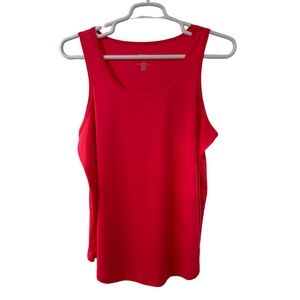 Torrid Tank Top Womens 2 Red Active‎ Sleeveless Round Neck Plus Size Fitness